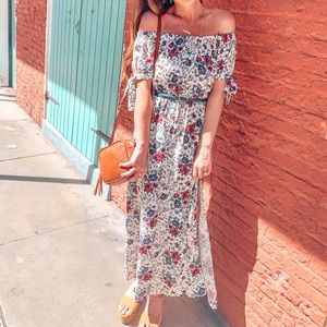 Forever 21 Floral Dress- worn once.